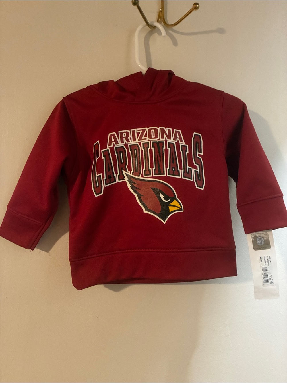 Arizona Cardinals  12 M Hoodie - Red NFL Team Pullover